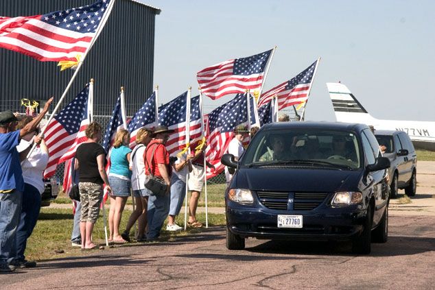 Welcome home parade